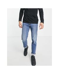 American Eagle Denim Slim Fit Jeans in het Blauw voor heren - Lyst