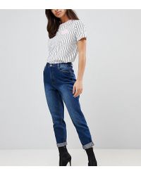 missguided riot high rise mom jeans