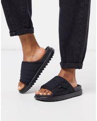 Sandalias negras city Nike | Lyst