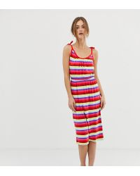 warehouse jersey dress