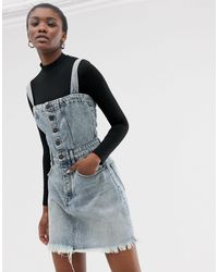 cheap dungaree dress