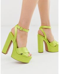 Scarpe Verde con Plateau online | Showroom di Stylosophy