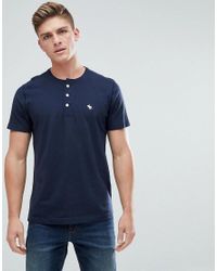 abercrombie fitch henley t-shirt