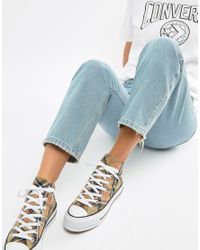 converse plateforme bershka