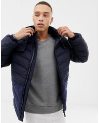 hugo boss hooded puffer jacket