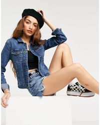 only white denim jacket