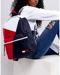 tommy hilfiger retro backpack