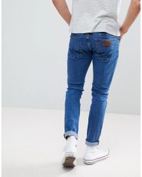 wrangler bryson skinny jeans black