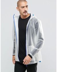 rains transparent jacket