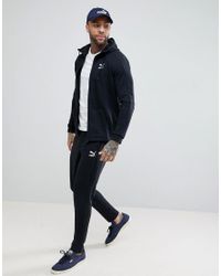 black puma tracksuit