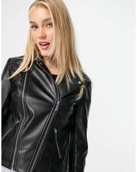 lipsy london leather jacket
