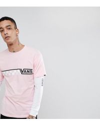 t shirt vans homme rose