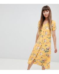 new look midi tea dress