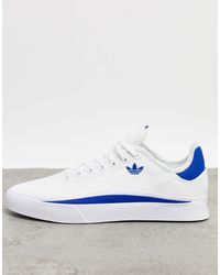 Zapatillas en blanco y azul sabalo adidas Originals de Encaje de color  Blanco para hombre | Lyst