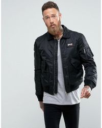 schott nyc pilot jacket black