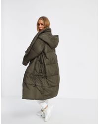 pastel blue puffer jacket