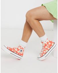 converse semelle multicolore