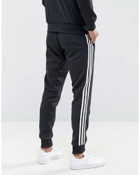 Endeløs har Fryse adidas Originals Cotton Superstar Cuffed Track Pants Aj6960 in Black for  Men - Lyst