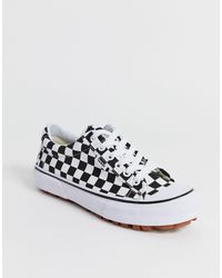 Zwarte VANS UA OLD SKOOL PLATFORM Lage sneaker | Omoda