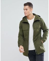 Parka Legere Bellfield Pour Homme En Coloris Vert Lyst