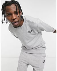 reebok men's sweaters and sweatshirts