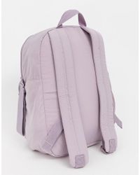 Sleek Backpack in Purple 