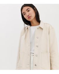 denim worker jacket womens