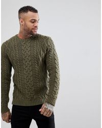 mens khaki jumper