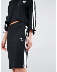adidas three stripe skirt