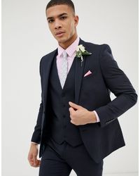 navy blue wedding jacket