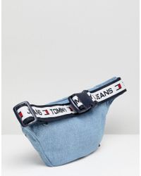tommy jeans logo fanny pack