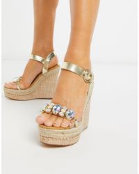 River Island Sandalen met sleehak voor dames - Tot 53% korting op  Lyst.com.nl