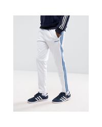 adidas Cotton Osaka Joggers In White Cv8957 for Men - Lyst
