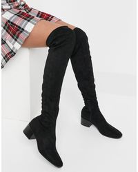 Botas altas negras Mango de color Negro | Lyst