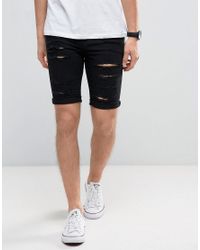new look mens denim shorts