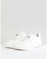 rose gold ted baker trainers