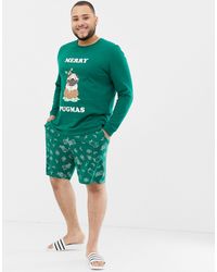 Christmas Short Pj Sets on Sale, UP TO 