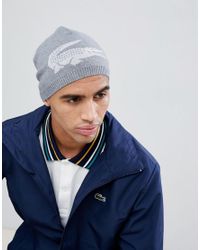 bonnet reversible lacoste