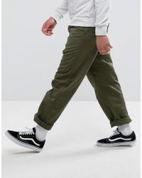 Carhartt WIP Cotton Simple Chino In Straight Fit in Green for Men - Lyst