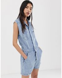 wrangler denim playsuit