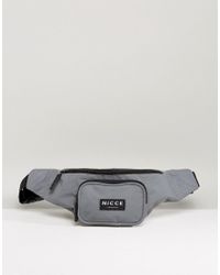 nicce bum bag reflective