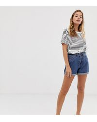 high waist mom short