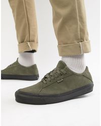 vans verte daim