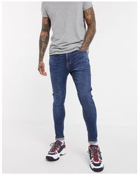 Tommy Hilfiger Skinny jeans for - to off at Lyst.com