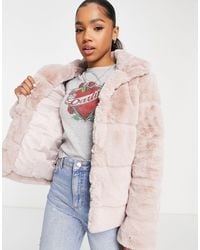 false fur coat