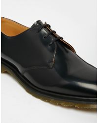 Dr. Martens Leather Made In England Archie Shoes in Black for Men 
