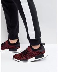 men's adidas nmd r1 primeknit stlt