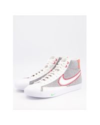 Nike Air Jordan Middelhoge sneakers in wit Wit - Vindjeschoen.nl