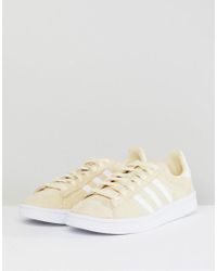 adidas Originals Campus Trainers in Yellow - Lyst