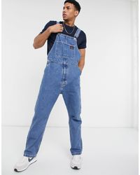 Levi's Denim Overall Dungaree Jeans in Blue for Men - Lyst